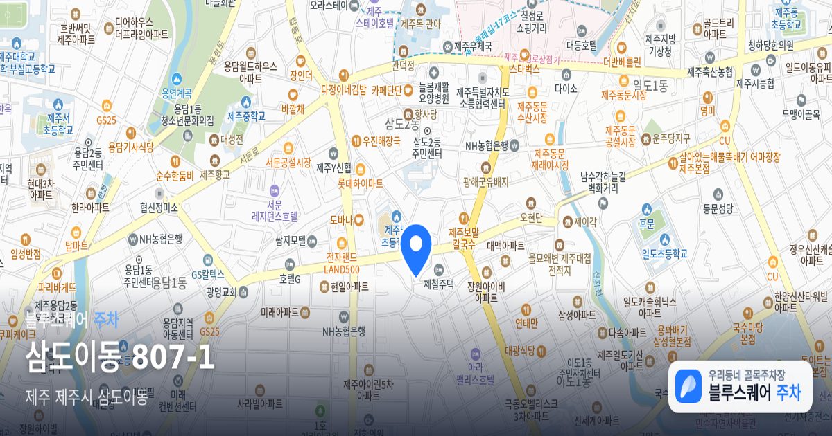 삼도이동 807-1 위치 지도
