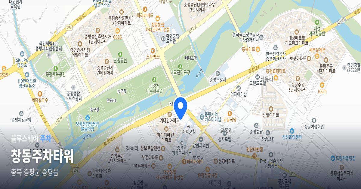 창동주차타워 위치 지도