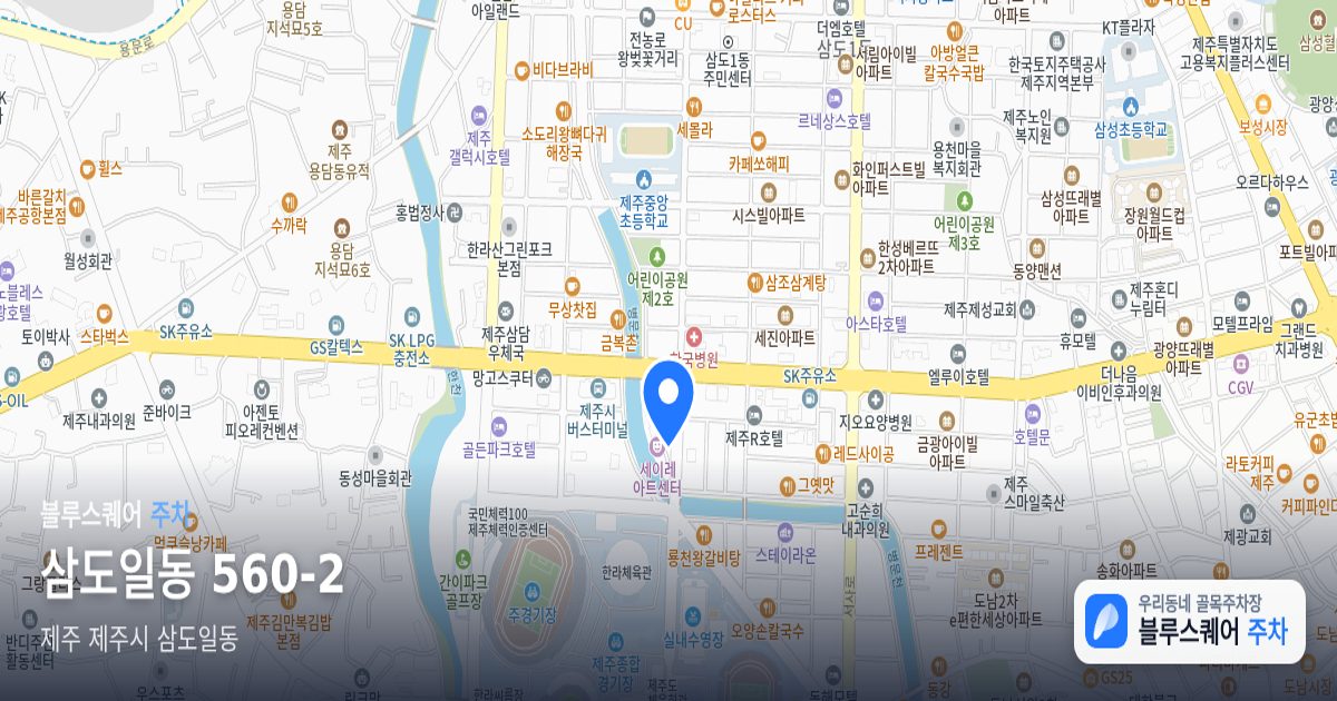 삼도일동 560-2 위치 지도