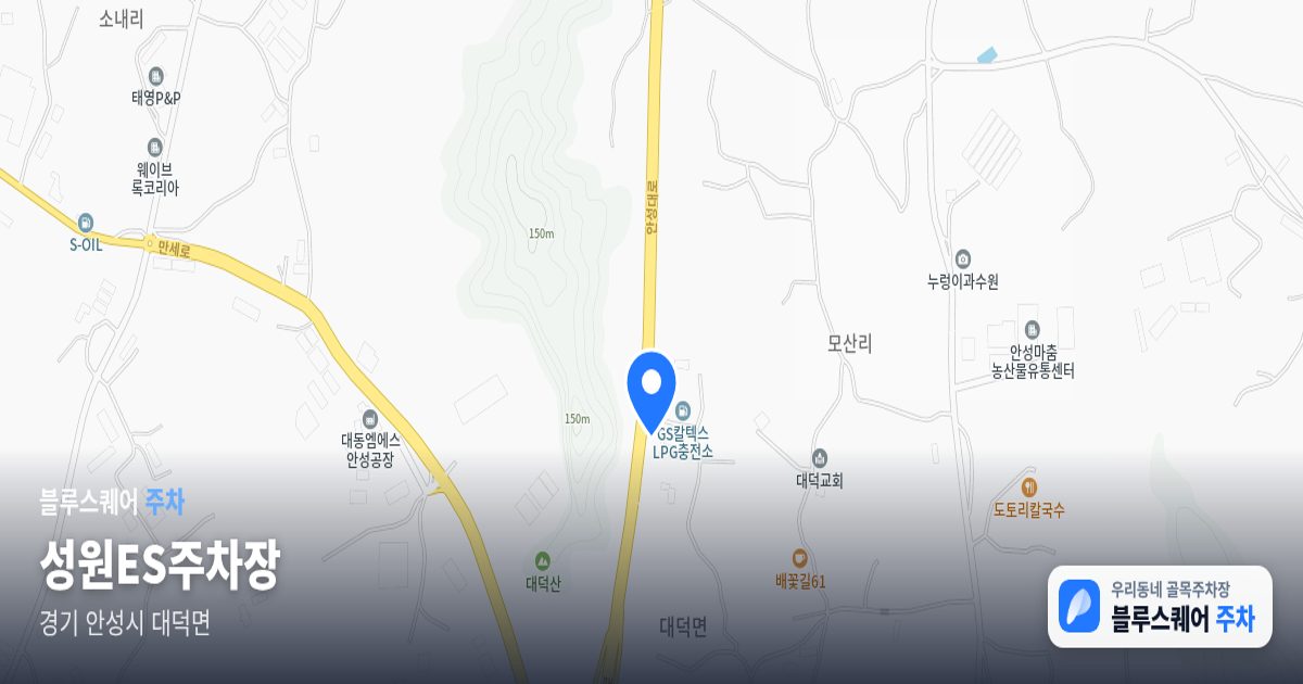성원ES주차장 위치 지도