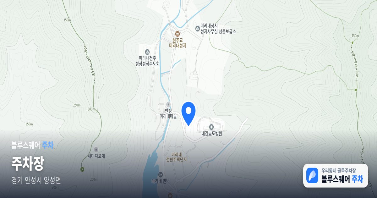 주차장 위치 지도
