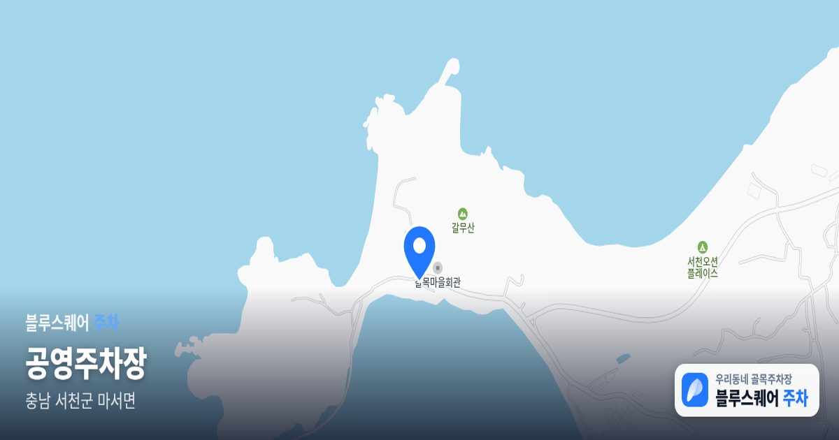 공영주차장 위치 지도