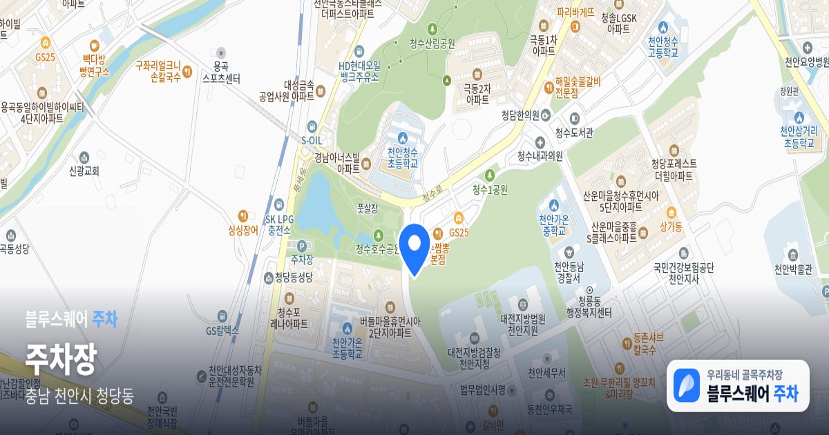주차장 위치 지도