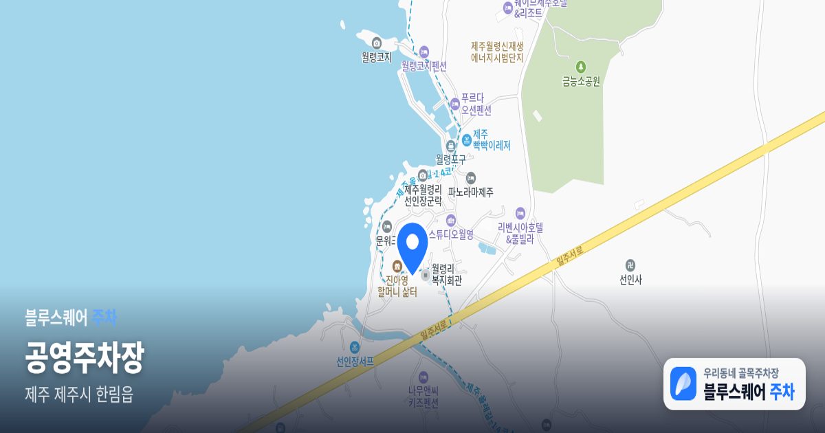 공영주차장 위치 지도