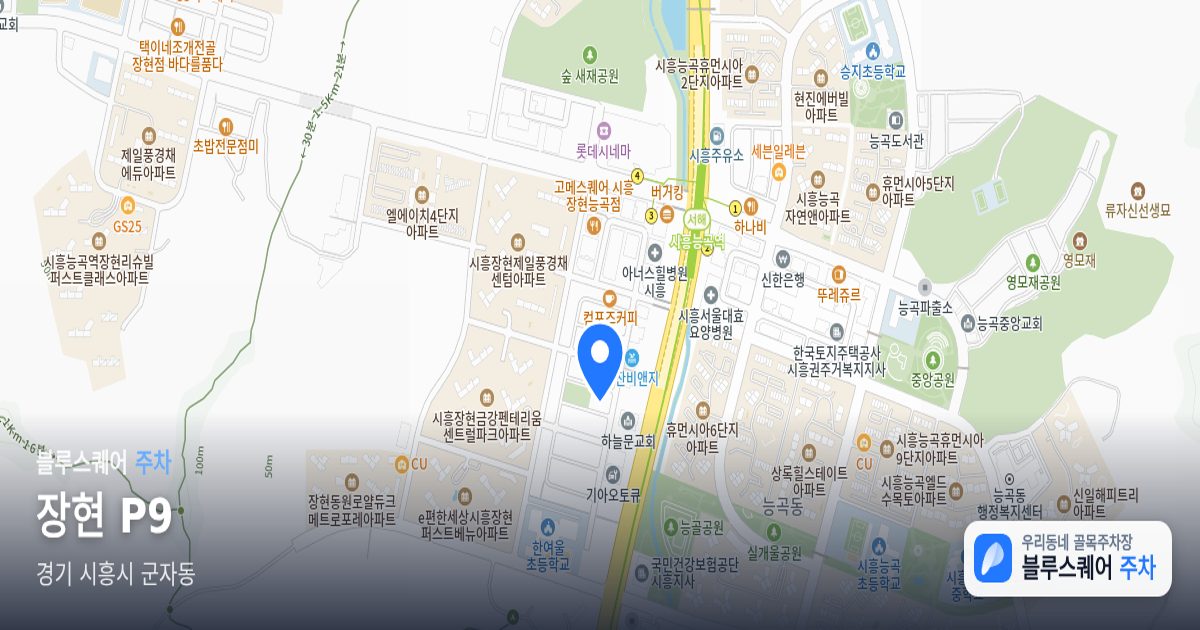 장현 P9 위치 지도
