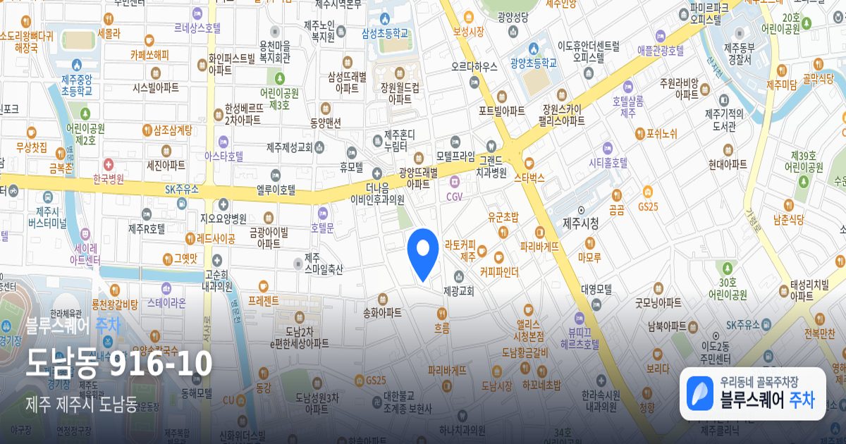 도남동 916-10 위치 지도