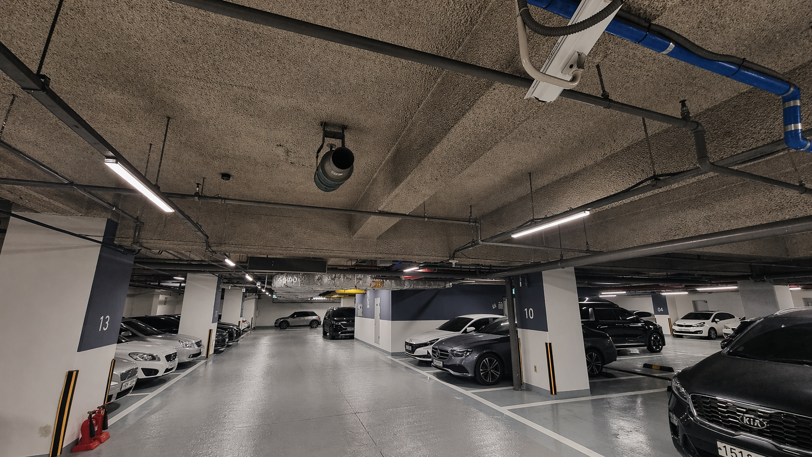 정기권 제휴가 가능한 기존 주차장 예시